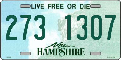 NH license plate 2731307