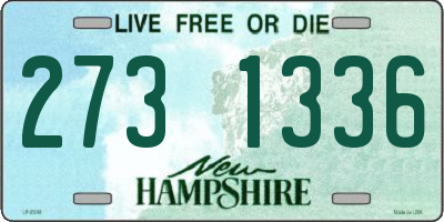 NH license plate 2731336
