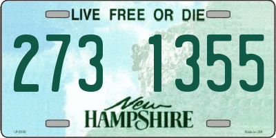 NH license plate 2731355