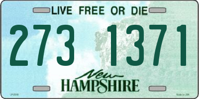 NH license plate 2731371