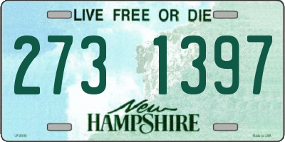 NH license plate 2731397