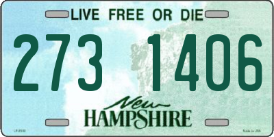 NH license plate 2731406