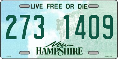 NH license plate 2731409