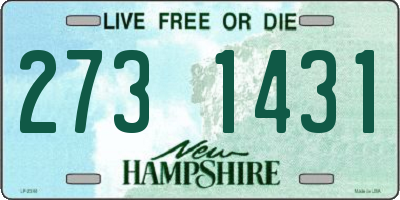 NH license plate 2731431