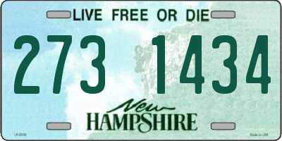 NH license plate 2731434