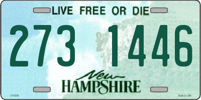 NH license plate 2731446