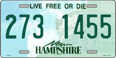 NH license plate 2731455