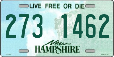 NH license plate 2731462