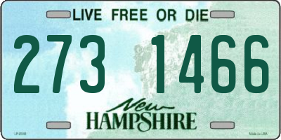 NH license plate 2731466
