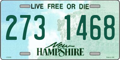 NH license plate 2731468
