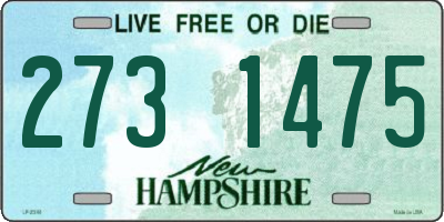 NH license plate 2731475