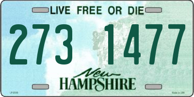 NH license plate 2731477