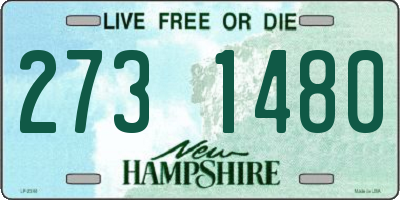 NH license plate 2731480