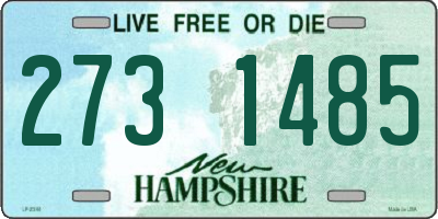 NH license plate 2731485