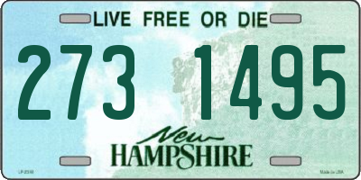 NH license plate 2731495