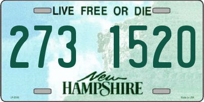 NH license plate 2731520