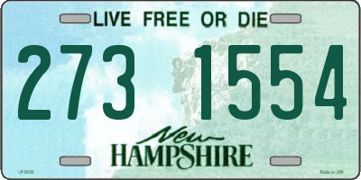 NH license plate 2731554