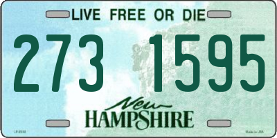 NH license plate 2731595
