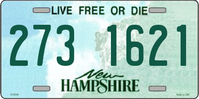NH license plate 2731621
