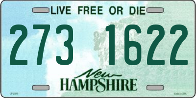 NH license plate 2731622