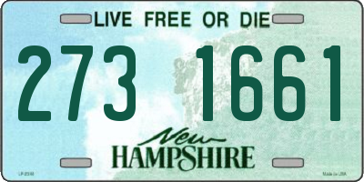 NH license plate 2731661