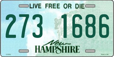 NH license plate 2731686