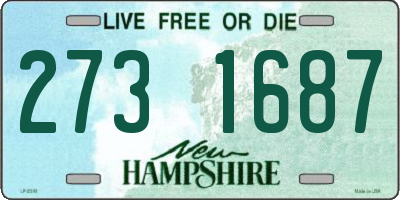 NH license plate 2731687
