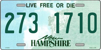NH license plate 2731710