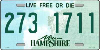 NH license plate 2731711