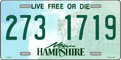 NH license plate 2731719
