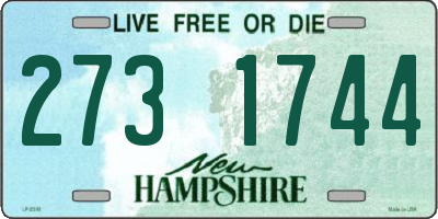 NH license plate 2731744