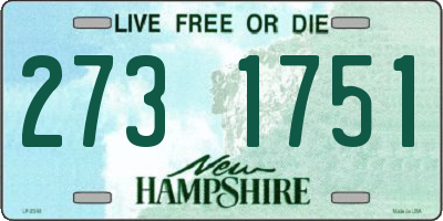 NH license plate 2731751