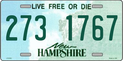 NH license plate 2731767