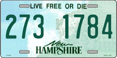 NH license plate 2731784