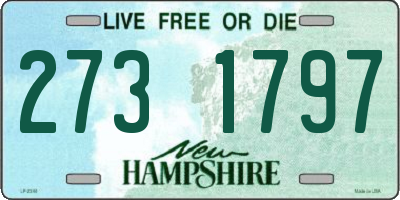 NH license plate 2731797
