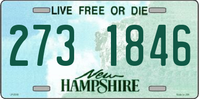 NH license plate 2731846