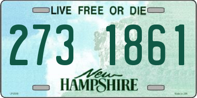NH license plate 2731861