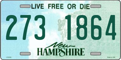 NH license plate 2731864