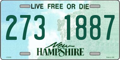 NH license plate 2731887
