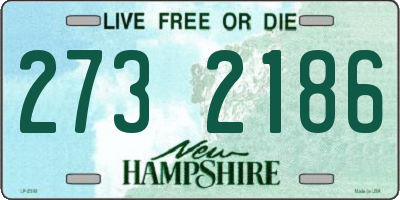 NH license plate 2732186