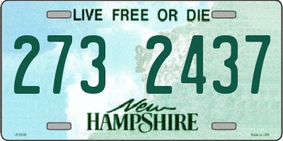NH license plate 2732437
