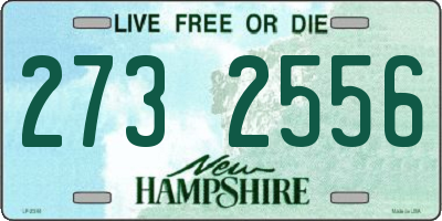NH license plate 2732556