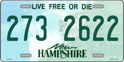 NH license plate 2732622