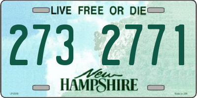 NH license plate 2732771