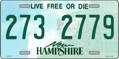 NH license plate 2732779