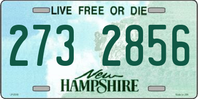 NH license plate 2732856