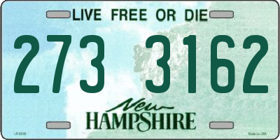 NH license plate 2733162