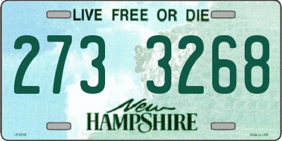 NH license plate 2733268