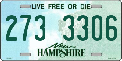 NH license plate 2733306