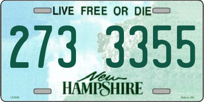 NH license plate 2733355